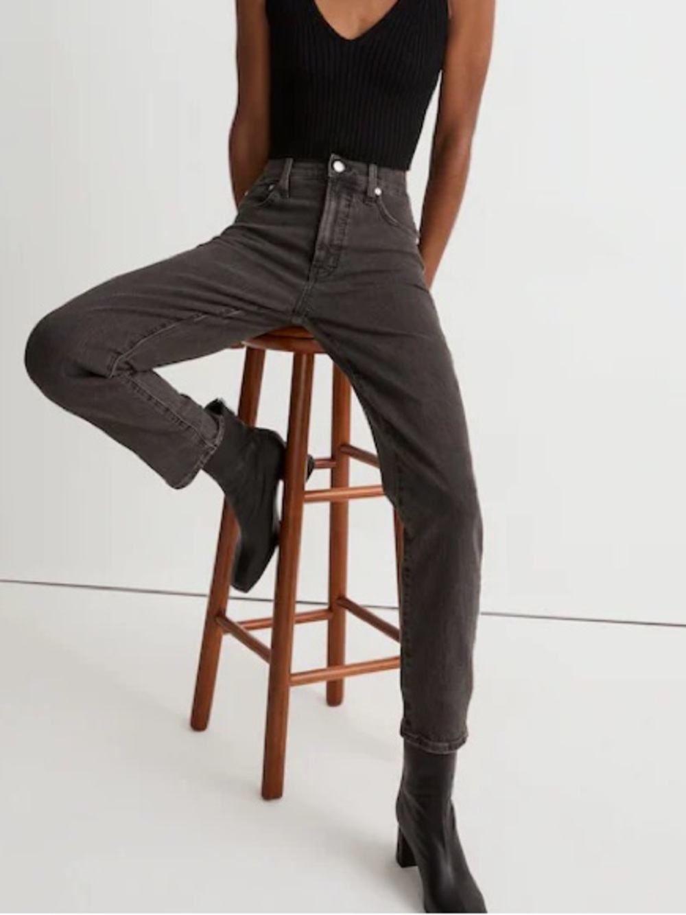 Madewell The Perfect Vintage Jeans in Lunar Wash High Rise